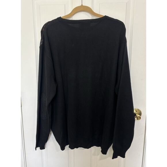 Gionfriddo Merino Wool Blend Men’s Sweater Size XXL Italy Elbow Patches - Picture 2 of 6